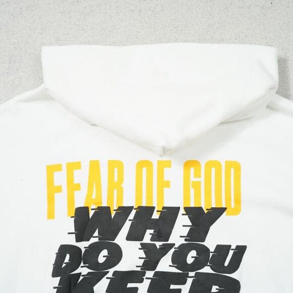 RIVINGTON ROI REBIS Fog Rrr123 Co Branded Retro Portrait Print Hoodie - Picture 6 of 6